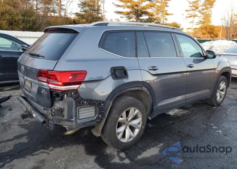 2019 Volkswagen Atlas Se from USA, damaged, VIN 1V2UR2CA6KC510666